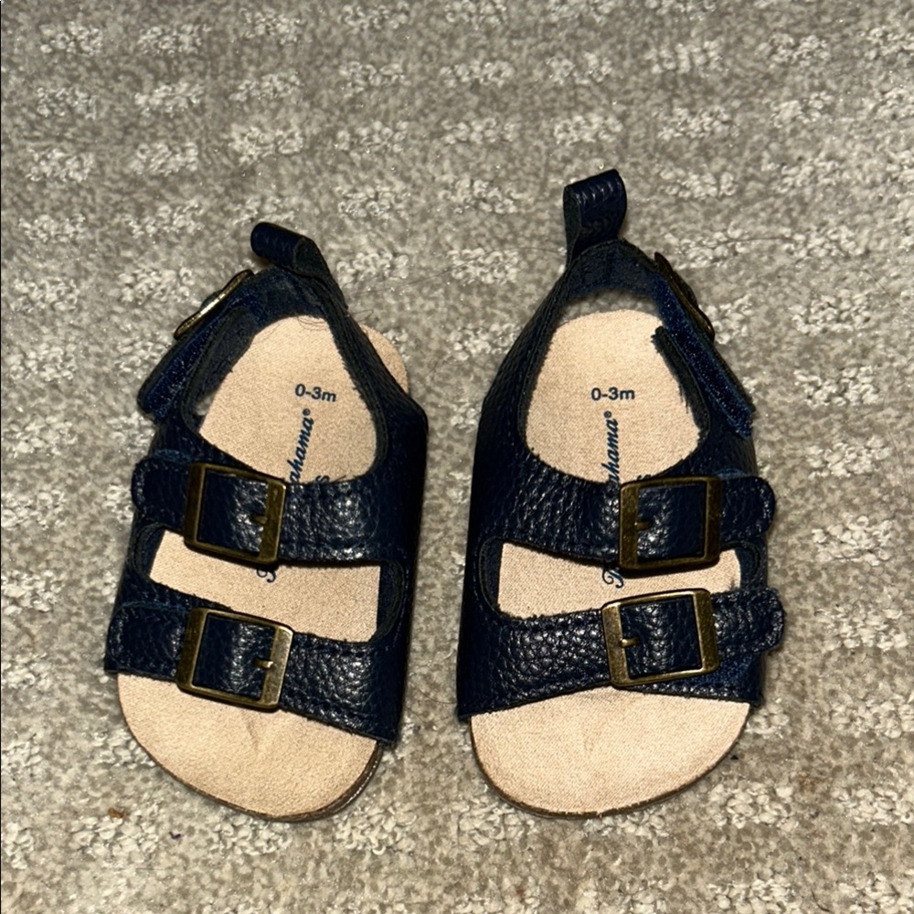 Tommy Bahama Baby Summer Sandals in Navy Blue